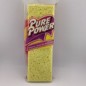 New Pure Power Automatic Yellow Sponge Mop Refill - Cellulose Model#043AH